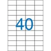 Kép 1/2 - Etikett, univerzális, 52,5x29,7 mm, VICTORIA PAPER, 4000 etikett / csomag