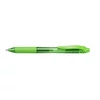 Kép 1/3 - Zseléstoll, 0,35 mm, nyomógombos, PENTEL "EnerGelX BL107", világoszöld