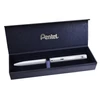 Kép 1/2 - Zseléstoll, 0,35 mm, rotációs, ezüst tolltest, PENTEL "EnerGel BL-2007" kék