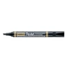 Kép 1/2 - Alkoholos marker, 0,6-4,5 mm, vágott, PENTEL "N860", fekete