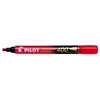 Kép 2/2 - Alkoholos marker, 1,5-4 mm, vágott, PILOT "Permanent Marker 400", piros