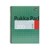 Kép 1/4 - Spirálfüzet, A4 + , vonalas, 100 lap, PUKKA PAD, "Metallic Jotta"
