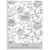 Kép 1/2 - Spirálfüzet, A4 + , kockás, 80 lap, SHKOLYARYK "Vintage flowers", vegyes