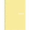 Kép 2/4 - Spirálfüzet, A5, kockás, 80 lap, PP borító, SHKOLYARYK "Genius Pastel", vegyes