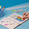 Kép 2/2 - Filctoll készlet, vágott,  SHARPIE "S-Note", 4 különböző szín