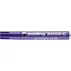 Kép 1/2 - Alkoholos marker, 1,5-3 mm, kúpos, EDDING "2000", lila