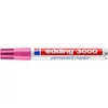 Kép 1/2 - Alkoholos marker, 1,5-3 mm, kúpos, EDDING "3000", rózsaszín