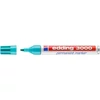 Kép 2/3 - Alkoholos marker, 1,5-3 mm, kúpos, EDDING "3000", türkíz