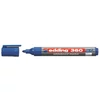 Kép 1/2 - Tábla- és flipchart marker, 1,5-3 mm, kúpos, EDDING "360", kék