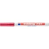 Kép 1/2 - Lakkmarker, 1-2 mm, EDDING "751", piros