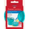 Kép 3/5 - Ecsettál, műanyag, FABER-CASTELL "Click&Go", türkiz