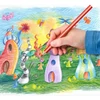 Kép 2/2 - Színes ceruza készlet, háromszögletű, vastag, hegyezővel, STAEDTLER "Noris® Jumbo 128", 10 + 2 különböző szín