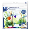 Kép 1/3 - Akvarell ceruza készlet, hatszögletű, STAEDTLER® "146 10C", 24 különböző szín