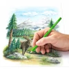 Kép 4/6 - Színes ceruza készlet, hatszögletű, STAEDTLER® "metallic 146M", 12 különböző metál szín