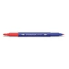 Kép 2/2 - Kalligrafikus marker készlet, 2,0 / 3,5 mm, kétvégű, STAEDTLER "3005", 24 szín