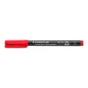 Kép 1/2 - Alkoholos marker, OHP, 0,4 mm, STAEDTLER "Lumocolor® 313 S", piros
