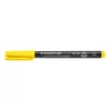 Kép 1/2 - Alkoholos marker, OHP, 1 mm, STAEDTLER "Lumocolor® 317 M", sárga