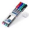 Kép 2/3 - Alkoholos marker készlet, OHP, 1 mm, STAEDTLER "Lumocolor® 317 M", 4 különböző szín