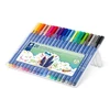 Kép 2/3 - Filctoll készlet, 1 mm, STAEDTLER "Triplus 323", 20 különböző szín