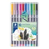 Kép 3/5 - Tűfilc készlet, 0,3 mm, STAEDTLER "Triplus 334", 10 különböző szín