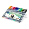 Kép 2/5 - Tűfilc készlet, 0,3 mm, STAEDTLER "Triplus 334", 20 különböző szín