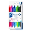 Kép 1/7 - Golyóstoll, 1 mm, nyomógombos, STAEDTLER® "4230 M", 8 különböző szín