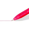 Kép 2/4 - Golyóstoll, 1 mm, nyomógombos, STAEDTLER "Ball 423 M", piros