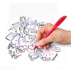 Kép 5/5 - Golyóstoll, 0,3 mm, kupakos, STAEDTLER "Ball 432", piros