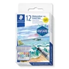 Kép 1/6 - Vízfesték, 12 darabos, STAEDTLER "Noris 888 Design Journey"