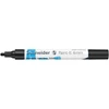 Kép 1/8 - Dekormarker, akril, 4 mm, SCHNEIDER "Paint-It 320", fekete