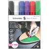 Kép 1/5 - Dekormarker készlet, akril, 4 mm, SCHNEIDER "Paint-It 320", 6 különböző szín