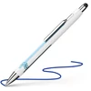 Kép 2/4 - Golyóstoll, 0,7 mm, nyomógombos, érintőképernyőhöz, fehér-kék tolltest, SCHNEIDER "Epsilon Touch XB", kék