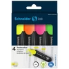 Kép 1/4 - Szövegkiemelő készlet, 1-5 mm, SCHNEIDER "Job 150", 4 különböző szín