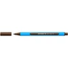 Kép 2/5 - Golyóstoll, 0,7 mm, kupakos, SCHNEIDER "Slider Edge XB", barna