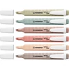 Kép 4/5 - Szövegkiemelő készlet, 1-4 mm, STABILO "Swing cool NatureCOLORS", 6 különböző szín