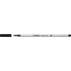 Kép 2/2 - Ecsetirón, STABILO "Pen 68 brush", fekete