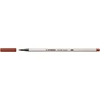 Kép 2/2 - Ecsetirón, STABILO "Pen 68 brush", vörösesbarna