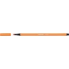 Kép 2/2 - Filctoll, 1 mm, STABILO "Pen 68", halvány narancssárga