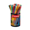 Kép 3/5 - Filctoll készlet, hengeres fém doboz, 1 mm, STABILO "Pen 68 ARTY", 45 különböző szín