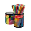 Kép 4/5 - Filctoll készlet, hengeres fém doboz, 1 mm, STABILO "Pen 68 ARTY", 45 különböző szín