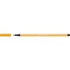 Kép 2/2 - Filctoll, 1 mm, STABILO "Pen 68", narancssárga