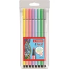 Kép 1/2 - Filctoll készlet, 1 mm, STABILO "Pen 68", 8 pasztell szín