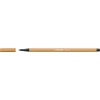 Kép 2/2 - Filctoll, 1 mm, STABILO "Pen 68", sötétokker