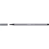 Kép 2/2 - Filctoll, 1 mm, STABILO "Pen 68", sötét szürke