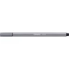 Kép 1/2 - Filctoll, 1 mm, STABILO "Pen 68", sötét szürke