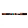 Kép 1/2 - Dekormarker, 0,9-1,3 mm, UNI "Posca PC-3M", barna