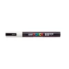 Kép 2/2 - Dekormarker, 0,9-1,3 mm, UNI "Posca PC-3M", fehér