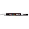 Kép 1/2 - Dekormarker, 0,9-1,3 mm, UNI "Posca PC-3M", fehér
