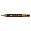 Kép 2/2 - Dekormarker, 0,9-1,3 mm, UNI"Posca PC-3ML", fényes narancs