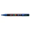 Kép 2/2 - Dekormarker, 0,9-1,3 mm, UNI "Posca PC-3M", kék